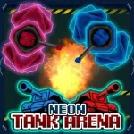 Постер Неоновая Танковая Арена l Neon Tank Arena