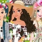 Постер игры Садовая Вечеринка Моаны | Moana's Garden Party