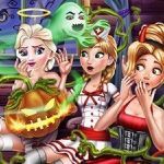 Постер игры Страшный Дом на Хэллоуин | Scary Cabin Halloween