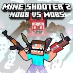 Игра Майн Шутер 2: Новичок Против Мобов