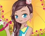 Постер Каваи Красоты Одеваются | Kawaii Beauty Dress Up