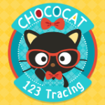 Картинка Chococat 123 Tracing