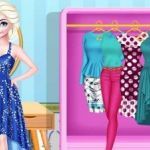 Постер игры Земля против Моря Моана Против Эльзы