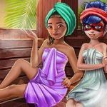 Постер игры Полинезийская Экзотическая Сауна