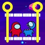 Постер игры Амонг Потяни За Булавку