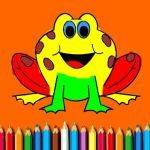 Картинка BTS Funny Frog Coloring Book