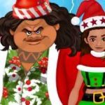 Постер игры Рождественская Елка Моаны | Moana's Christmas Tree