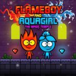 Картинка Flameboy and Aquagirl The Magic Temple