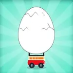 Постер Яичный Автомобиль | Eggy Car