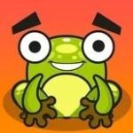 Картинка The Frog Crosses The Road