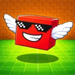 Игра Стань Счастливым Блоком: Битва С Боссом
