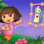 Картинка Dora Dot To Dot