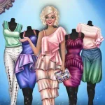 Постер Сказочные модницы одеваются | Fabulous Fashionista Dress Up