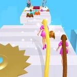 Игра Челлендж с Длинными Волосами