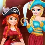 Постер Сокровище Пиратских Девушек | Pirate Girls Garderobe Treasure