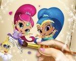 Картинка Shimmer And Shine Coloring Book