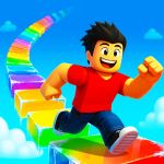 Игра Обби Радужная Башня