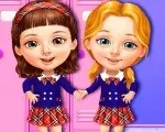 Игра Милая Девочка Убирает Грязную Школу