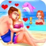 Игра Лето Поцелуев | Beach Kissing Summer Love