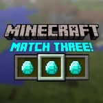 Игра Майнкрафт: Три в Ряд