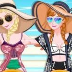 Постер игры Принцесса Летний Загар | Princess Summer Tans