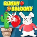 Постер игры Воздушный шар Кролика | Bunny Balloony