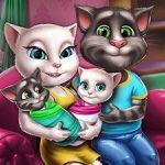 Постер игры День Семьи Близнецов Анджелы | Angela Twins Family Day