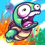 Постер Запусти Черепаху | Toss the Turtle