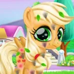 Постер Уход за маленьким пони | Cute Pony Care