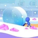 Картинка Snow removal in the yard