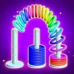 Игра Сортировка по Цету Слинки