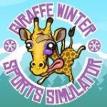 Картинка Giraffe Winter Sports