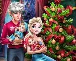 Игра Семейное Рождество Эльзы | Elsa Family Christmas