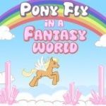 Картинка Pony Fly in a Fantasy World