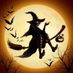 Картинка Halloween Witch Fly