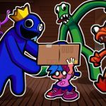 Картинка FNF: Rainbow Friends sings Four Way Fracture