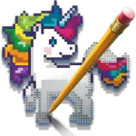 Постер Пиксельные Раскраски | Color Pixel Art Classic