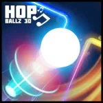 Постер Хоп Баллз 3D | Hop Ballz 3D