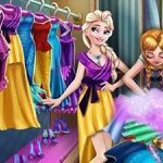 Постер игры Уборка Гардероба В Ледяном Королевстве