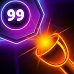 Постер Неоновый Бластер l Neon Blaster