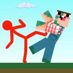 Картинка Red Stickman vs Craftmans