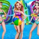 Постер Посещение Аквапарка | Water Park Visit