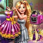 Постер игры Найдите Костюм Для Шара Рапунцель