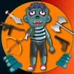 Игра Пни Зомби | Kick The Zombie
