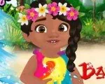 Игра Малышка Моана Убирается | Baby Moana Gets Tidy