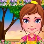 Постер игры Дизайн Сада: Цветочное Украшение