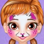 Игра Маленькая Принцесса Анна: Живопись на Лице