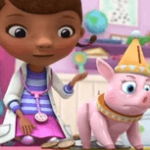 Картинка Doktor Plusheva Pazl Novie Hrusha