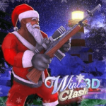 Постер игры Зимнее столкновение 3D