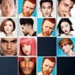 Постер игры Маджонг Лица